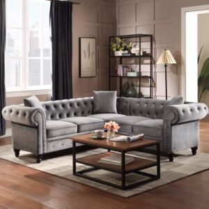 Chesterfield Oakland Sofa 5 Seater Sofa